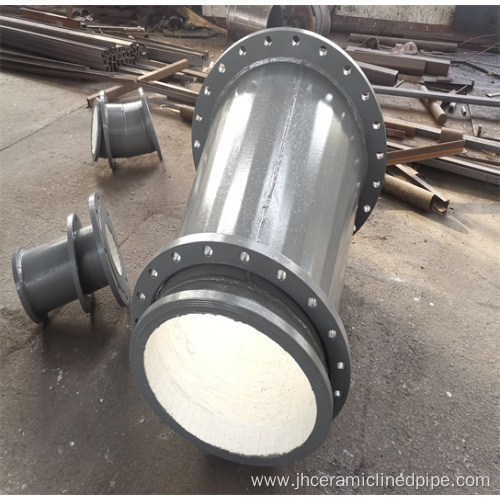 Ceramic patch wear-resistant pipe coal washing plant